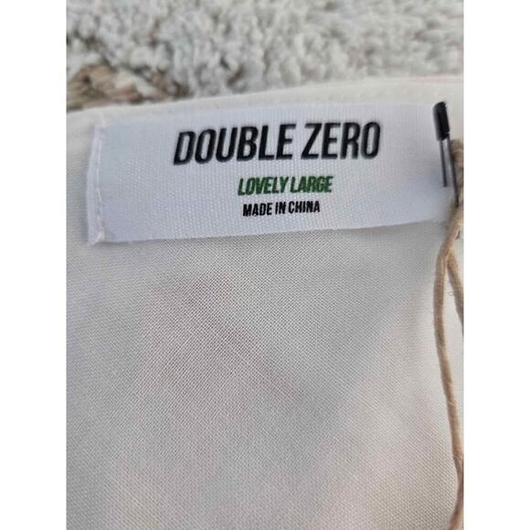 Double Zero Tie-Dye Tank Top | Apricot Orange Cami | NWT Size Large - Picture 5 of 7